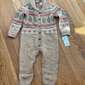 Carters Knit Patterned baby One Piece 24 months